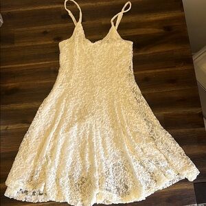 American Eagle Outfitters Ivory Dress